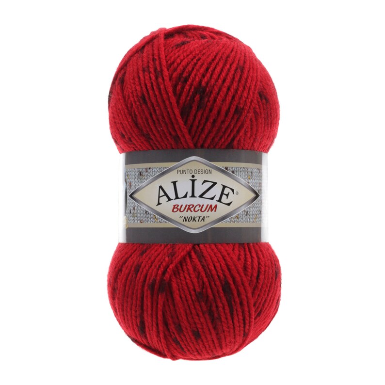 Worsted heavy weight tweed yarn Alize Burcum Punto with small Etsy