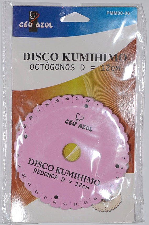 Kumihimo Japanese Braiding Disk Knitting Supplies Braiding Tool Kumihimo  Disk Kumihimo Board Kumihimo Loom Round Tool for Beading Easy 12cm 