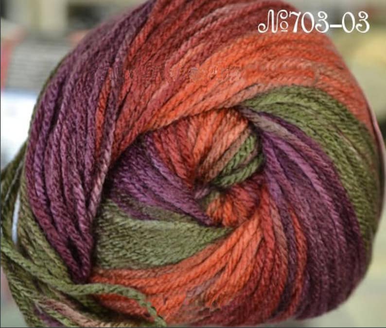 Himalaya EVERYDAY RENGARENK anti-pilling hypoallergenic yarn newborn yarn preemie hat yarn Baby Batik yarn selfstriping Color choice DSH