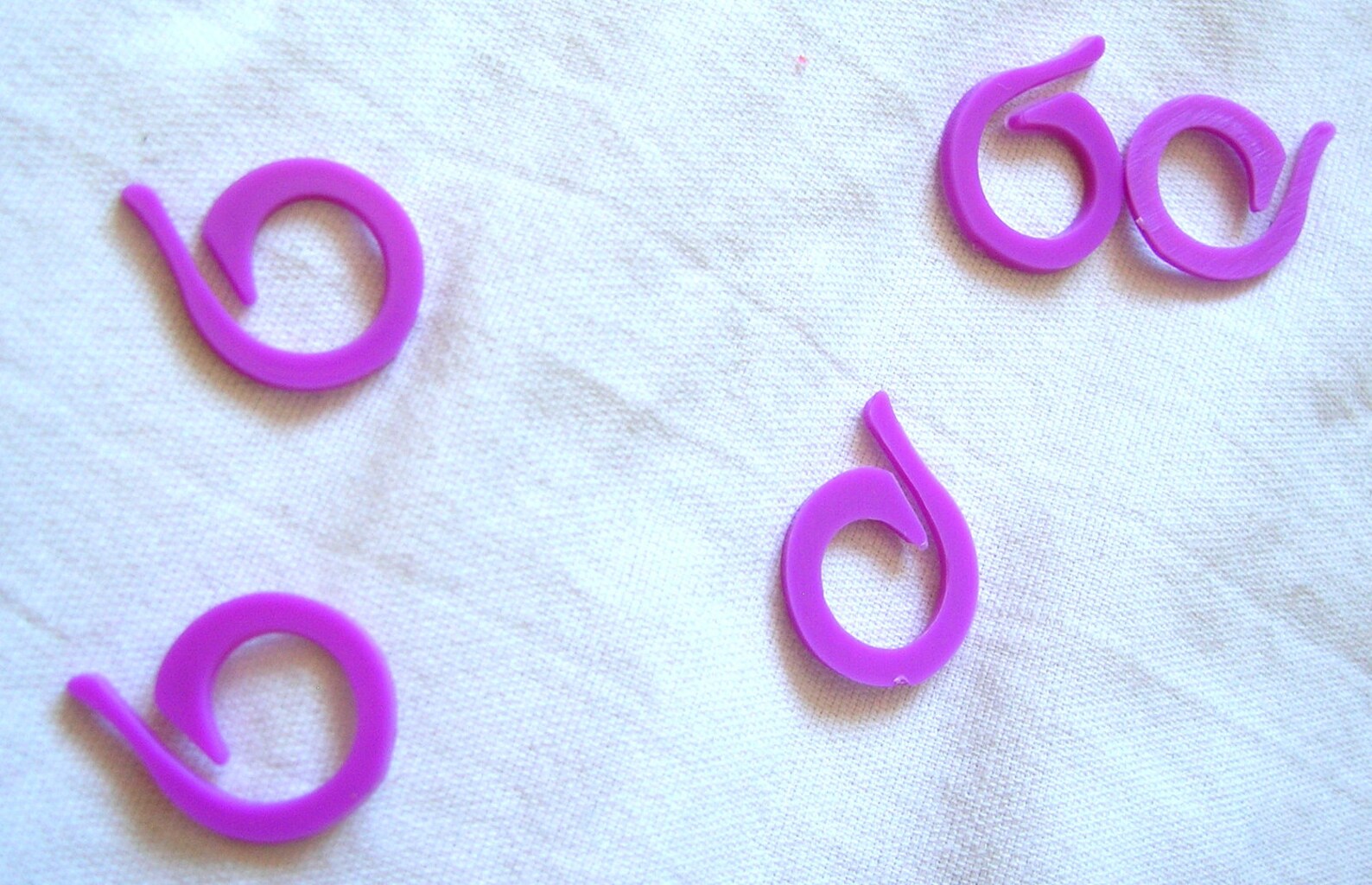 Stitch Markers for Crochet and Knitting. Split Ring Plastic Etsy