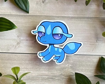 Gecqua-vinylsticker! Pokemon-sticker voor dagboekplanner of laptop