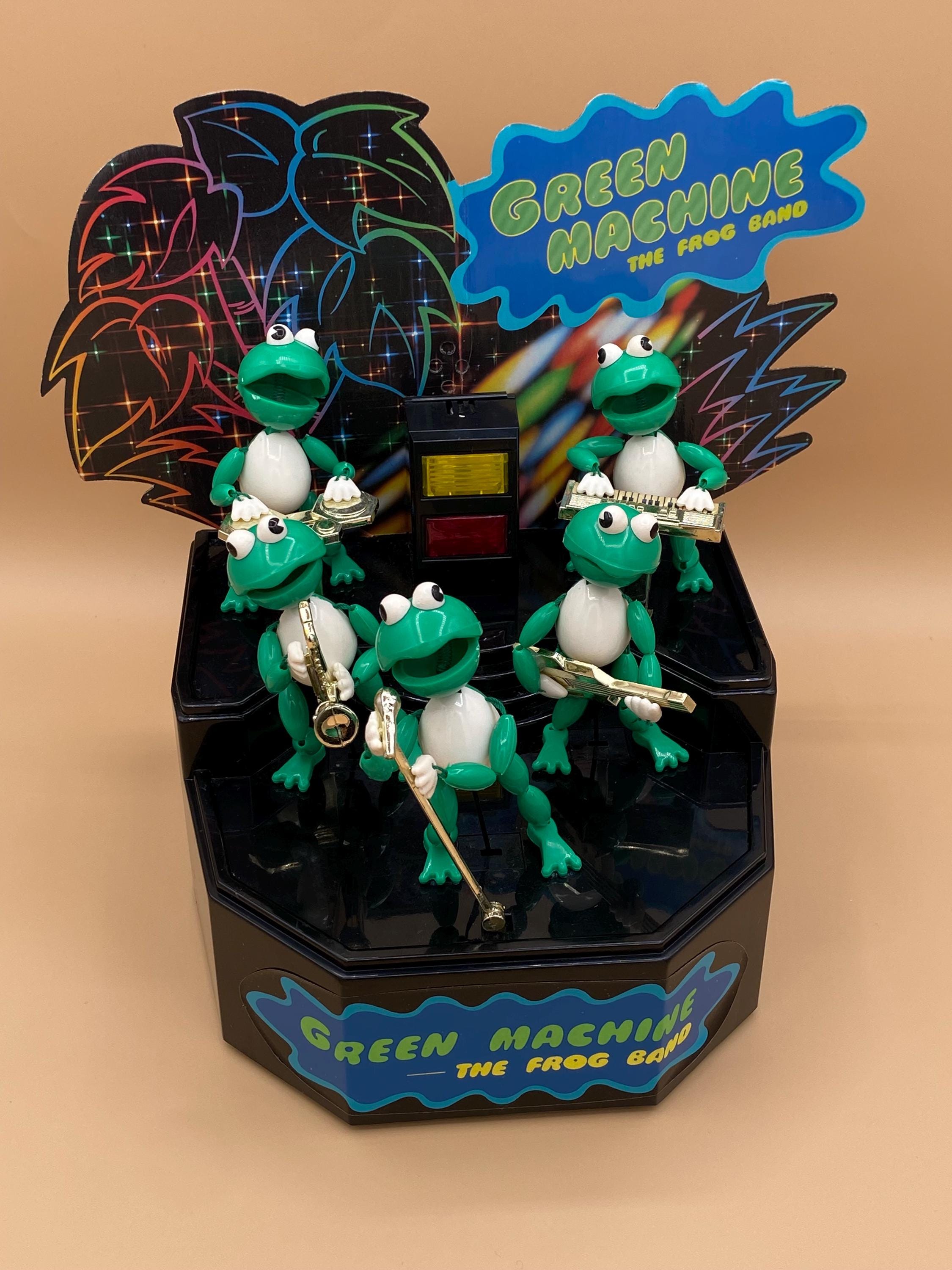 Green Machine Frog Band - Etsy
