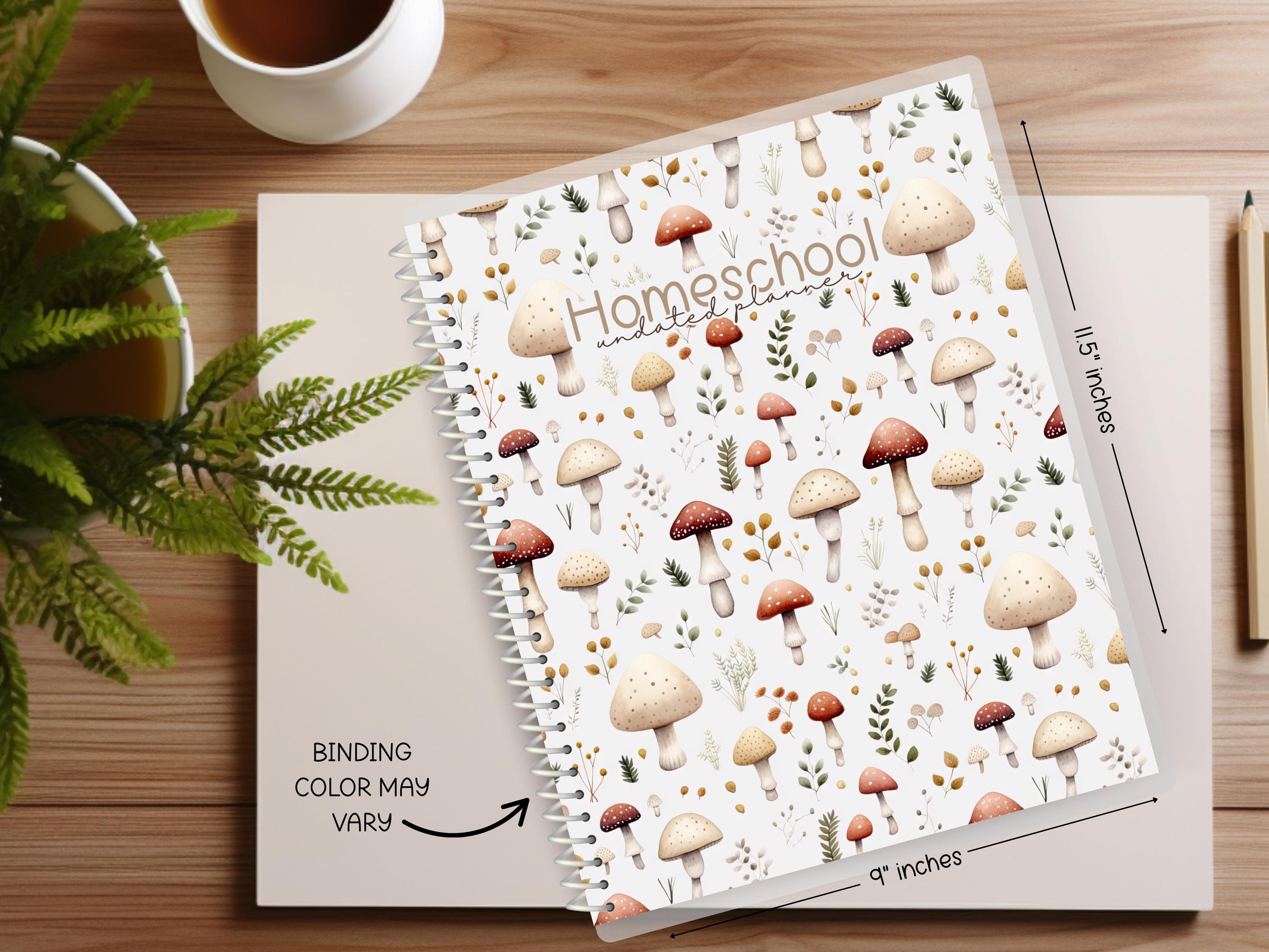 Custom Physical Undated Homeschool Planner | Full Year, for Multiple ...