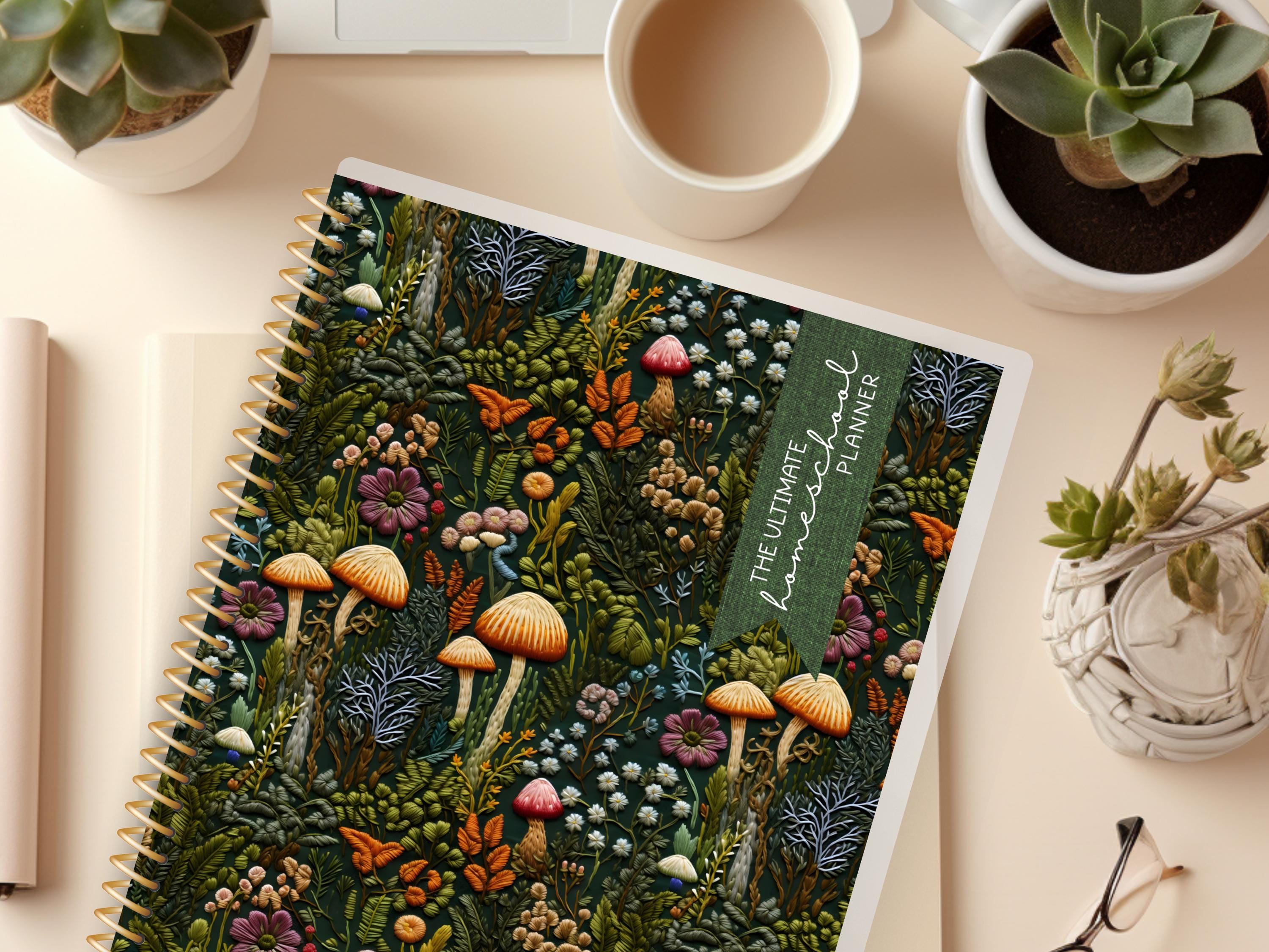 Undated Physical Homeschool Planner | Customizable for Multiple ...