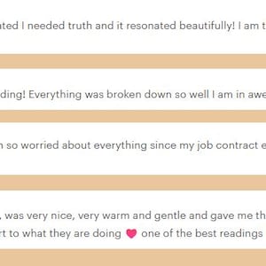 Collage of five star reviews saying Astra is kind and accurate, replies quickly, explains everything in detail, and delivers eye opening readings with great formatting. Several mention being repeat customers.