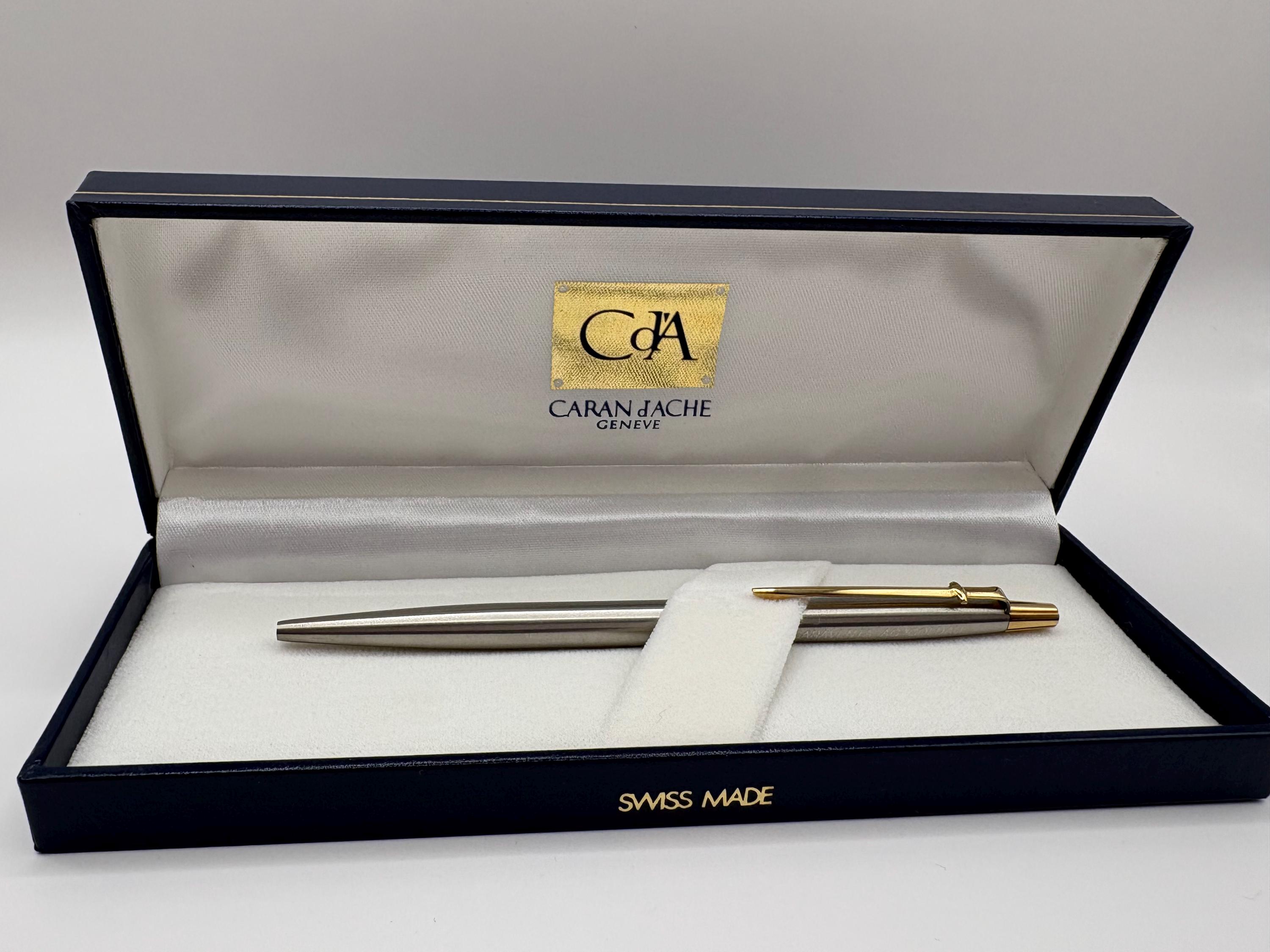 ヴィンテージ カランダッシュ ボールペン：スイス製 1990年代モデル