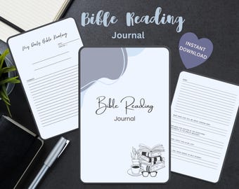 JW Bible Reading Journal JW Personal Study Notebook Gift for Brothers