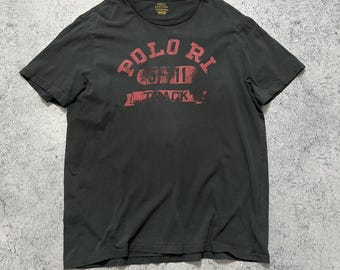 Vintage Polo Ralph Lauren Faded T-Shirt Big Logo Mens size XL