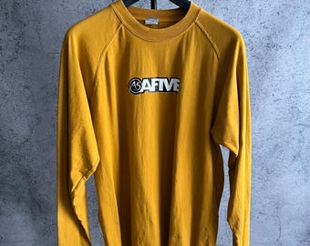 Maglietta a maniche lunghe vintage The North Face A5 Series Y2K anni 2000