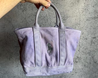 Vintage 80s Satchel, Retro 80s Ralph Lauren Polo Satchel, 80s