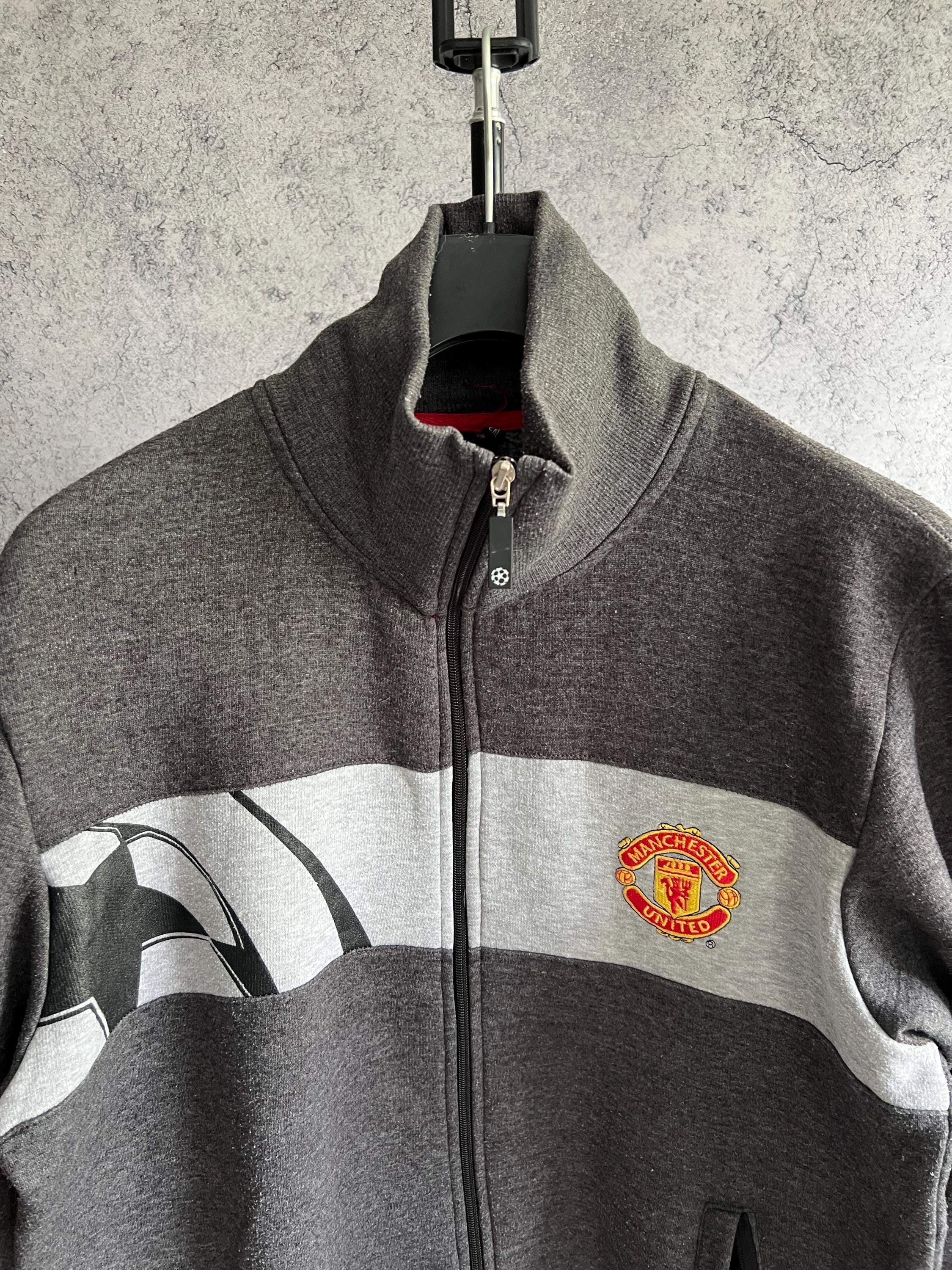 Manchester United FC Champions League Full Zip Sweatshirt Jacket