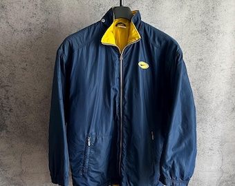 Vintage Nike Nylon Jacket 90s, Embroidered Swoosh Logo