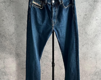 vintage Diesel Basic Jeans Taille 30 - Pantalon en denim bleu décontracté Homme
