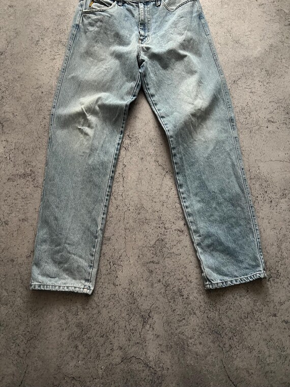 Armani Jeans Vintage Denim Pants 2000s Light Blue Jeans Y2K Mens
