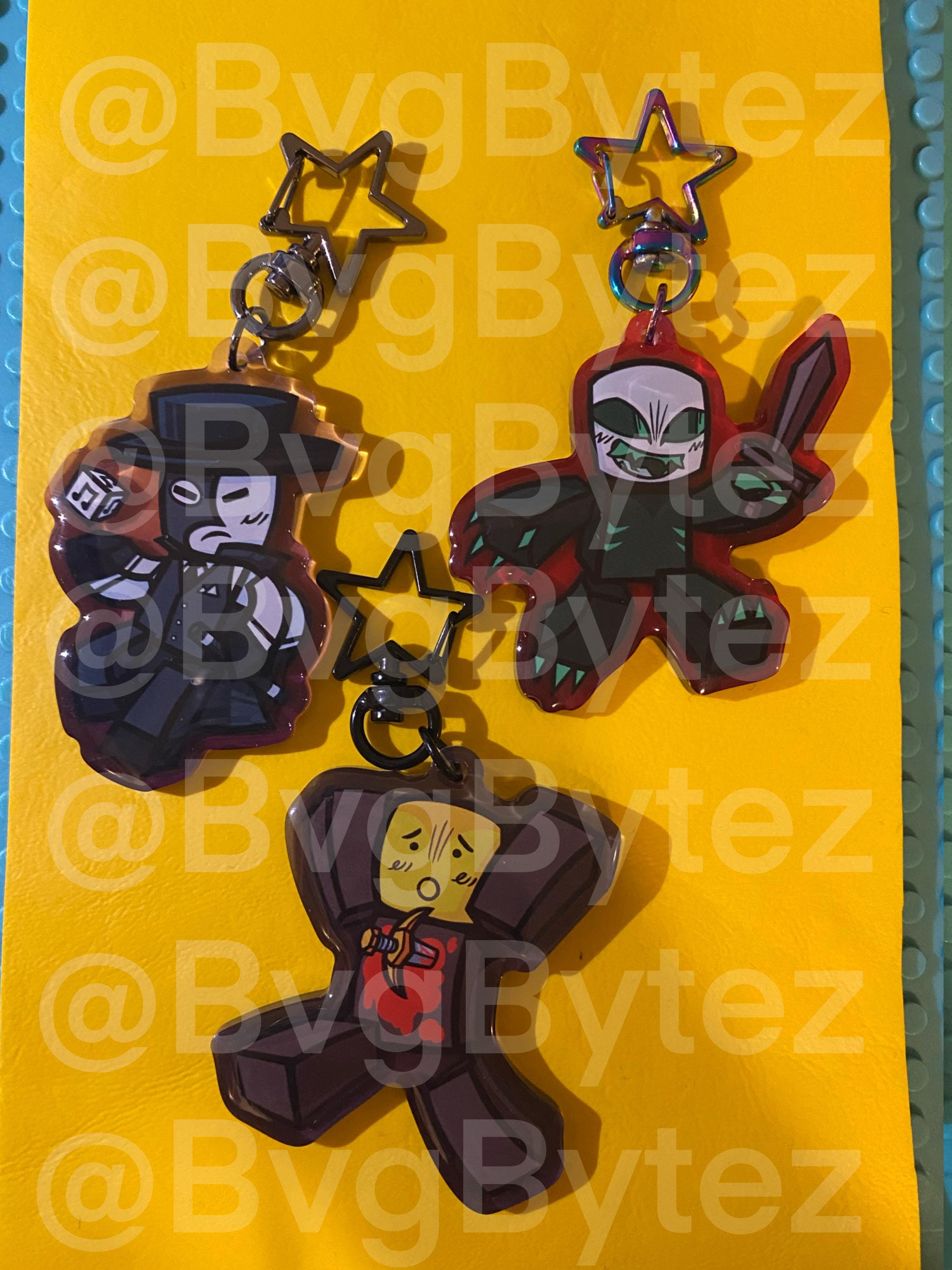 予約受付中!! Roblox Die of Death 2.5インチ アクリルチャーム - Etsy