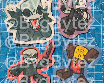 Roblox 2 inch Die of Death Stickers