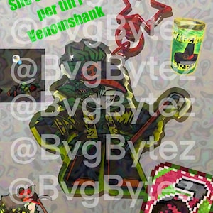 Roblox Griefer Blocktales 2.5 inch Acrylic Charm image 1