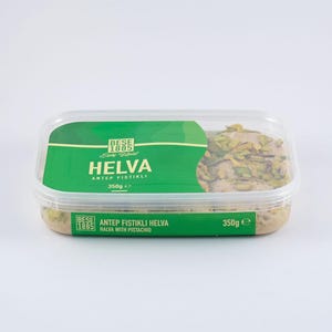 Halva de tahini à la pistache : dessert méditerranéen végétalien (350 g)