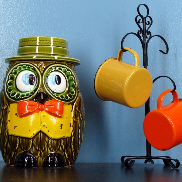 Who Who Wants A Cookie Vintage Owl Cookie Jar