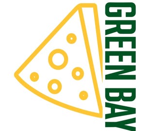 Green Bay Fußball SVG-Design: Cricut, Silhouette (Digitaler Download)