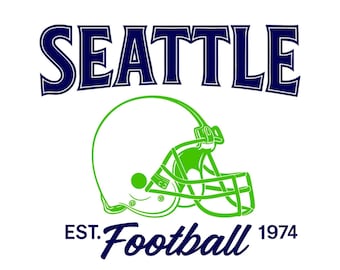 Seattle Football Fan Art, Cutting & Sublimation Design (svg, png, eps, dxf)