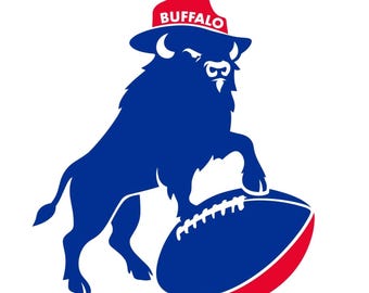 Buffalo Football SVG: Skyline Design for Cricut, Silhouette (Digital Download)