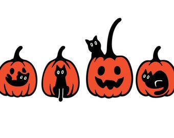 Funny Ghost Pumpkin Halloween PNG: Spooky Season Design (Digital Download)