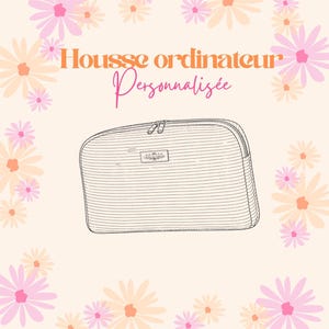 Capa para laptop personalizável – Feita à mão – Capa sob medida para laptop ou tablet