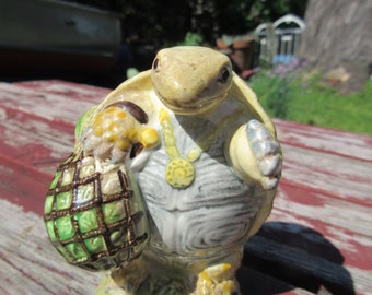 Beatrix Potter Mr. Alderman Ptolemy Turtle Figurine