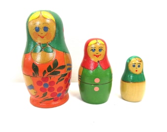 Russische Matroesjka-nestpoppen