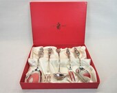 Reed Barton Harlequin Fiesta 5 Piece Serving Set