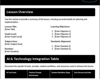 AI-Integrated Lesson Plan