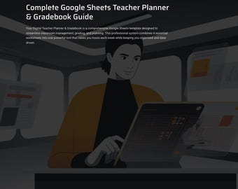 Guía completa del planificador y libro de calificaciones del profesor de Hojas de cálculo de Google