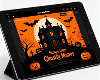 Halloween Escape Room 6th Grade | Digital & Printable | Math ELA Google Forms Middle School