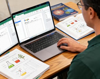 K-8 Science Lesson Plan Template Bundle