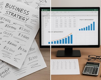 3D Printing Business Tracker: Order Log & Cost Calculator (Excel Template)