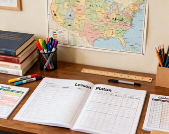 South Dakota Social Studies Lesson Plan Template: K-12 Teacher Planner (Digital Download PDF)