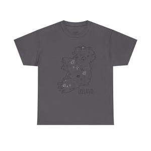 Ireland Map T-Shirt: Unisex Heavy Cotton Tee, Travel Gift image 8