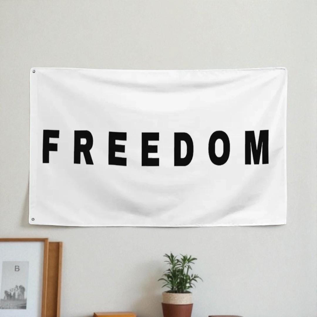 Charlie Kirk Freedom House Flag – Political Awareness Activist Flag ...