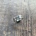 Custom Hand Stamped Aluminum Skinny Ring- You Choose the Phrase and Font- Add Names, Dates, Quotes- Can have Hidden Message 
