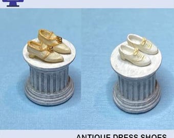 3D Print File for 1:48 Scale (1/4" Scale) Ladies Shoes in 2 Styles; STL format Only