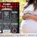 Baby Shower Chalkboard Sign / Buffalo Plaid Lumberjack Baby Shower Decorations / Baby Shower Gift / Nursery Decor/ Printable / Baby Boy