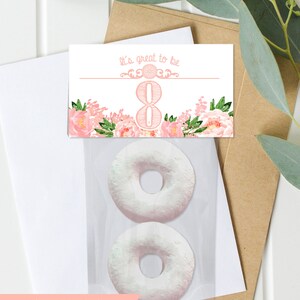 Great to Be 8 - Eight is Great - Treat Bag Toppers - Donuts - Printable ...