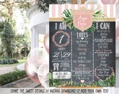 Troop Beverly Hills Birthday Chalkboard Sign - Any Age, Instant Download, PRINT Today - Girls Glamping Birthday Sign, Sleepover G226 Il_170x135