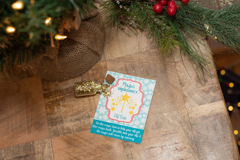 Magic Emergency - Dust Elf Printable - Elf Recovery - Props for the Elf ...