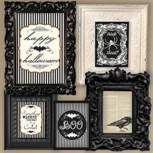 Halloween Party Decorations Printable - Halloween Birthday Decorations ...