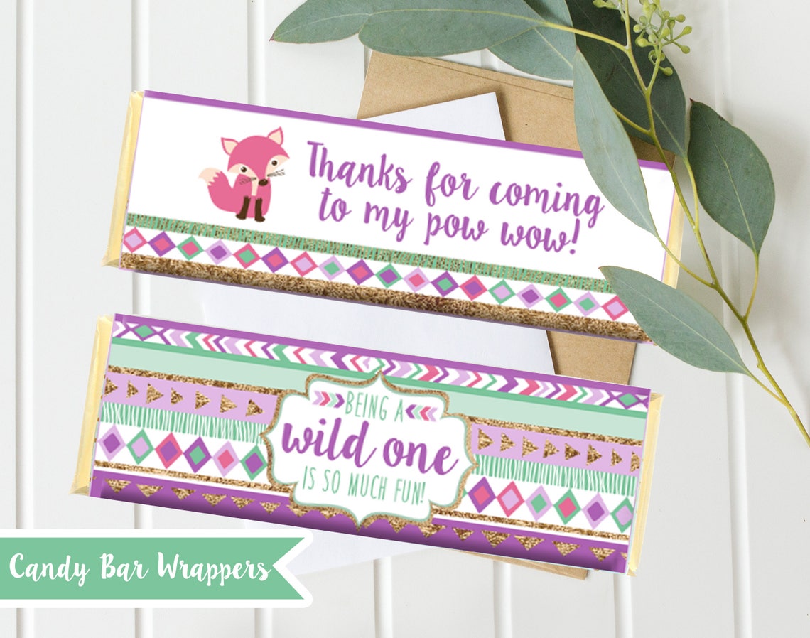 Tribal Wild One Birthday Decorations Printable for ANY Age - Etsy