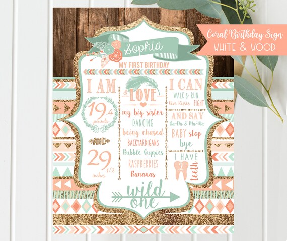 personalized 1st birthday