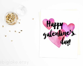 Ladies Celebrating Ladies Galentine's Day Card | Etsy