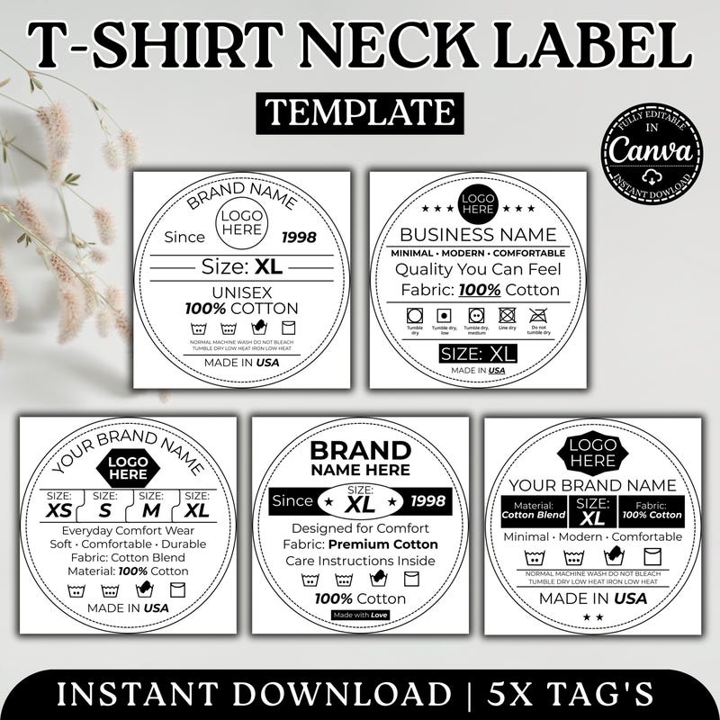 Custom Neck Labels - Etsy